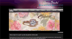 Desktop Screenshot of garysachsdiamondjewelers.com